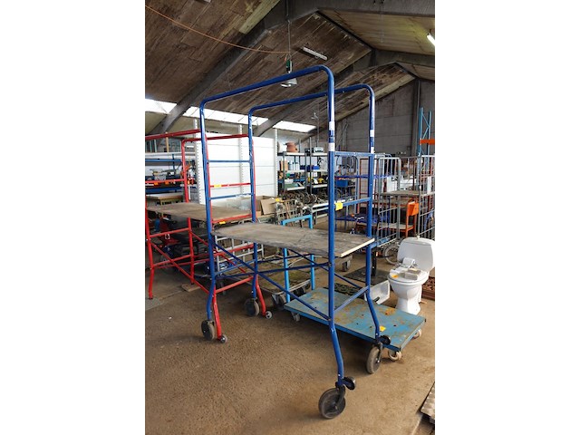 Stelling b. 1,20 x h. 2,10 x b.0,55m - afbeelding 2 van  2