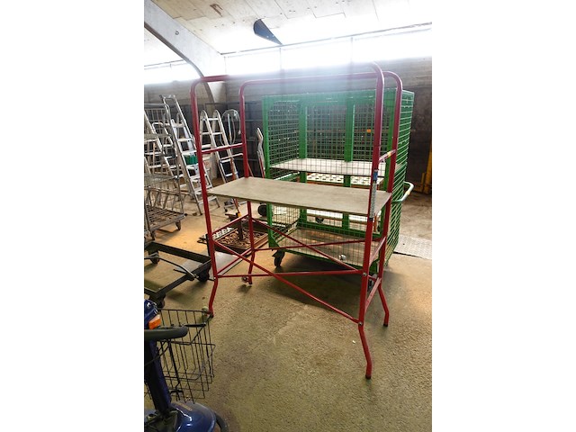 Stelling l. 1,20 x h.1,85 x b.0,55 - afbeelding 1 van  6