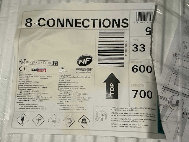 Stelrad 33 radiator - afbeelding 2 van  2