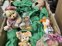 Stenen beeldjes van dieren en spaarpotten - afbeelding 4 van  4