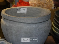 Stenen bloempot 30x25 cm - afbeelding 2 van  2