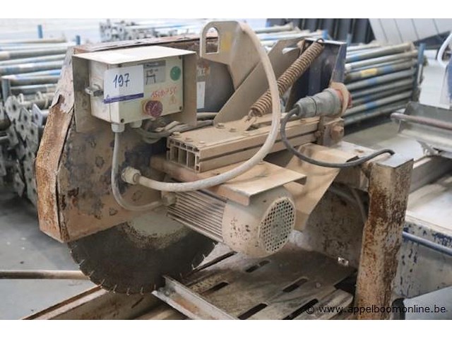 Stenenzaagmachine lissmac dts 700, sr nr d22n1030, bj 2013 - afbeelding 2 van  3