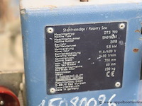 Stenenzaagmachine lissmac dts 700, sr nr sn018261, bj 2018 - afbeelding 3 van  3