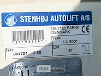 Stenhoj autolift - afbeelding 3 van  11