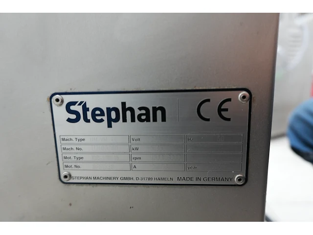 Stephan um/vm 44 universele cutter met toebehoren (2022) - afbeelding 12 van  14