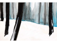 Stéphane le maou - forêt d’hiver - acryl op doek - 60x50 cm - 2008 - afbeelding 4 van  6