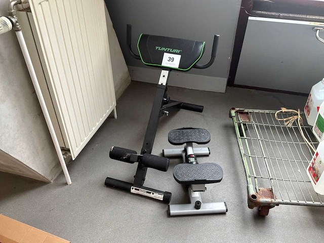 Stepper en rug/buikspier trainer - afbeelding 1 van  7