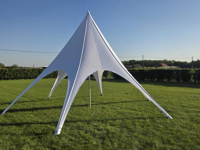 Ster tent 8 meter ongebruikt partytent - afbeelding 1 van  2