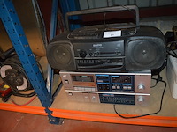 Stereo sanyo , hifi sanyo met tuner en casettespeler, printer epson dx3800, printer brother hl-5240, printer brother hl-l5100dn - afbeelding 2 van  8
