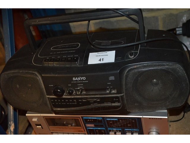 Stereo sanyo , hifi sanyo met tuner en casettespeler, printer epson dx3800, printer brother hl-5240, printer brother hl-l5100dn - afbeelding 4 van  8