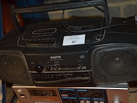 Stereo sanyo , hifi sanyo met tuner en casettespeler, printer epson dx3800, printer brother hl-5240, printer brother hl-l5100dn - afbeelding 4 van  8