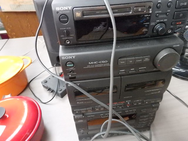 Sterio + boxen sony - afbeelding 2 van  2