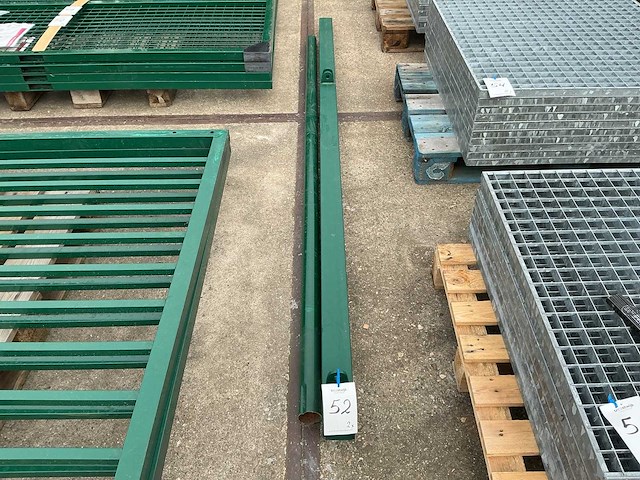 Steunpilaaren voor tuinpoort - afbeelding 1 van  3