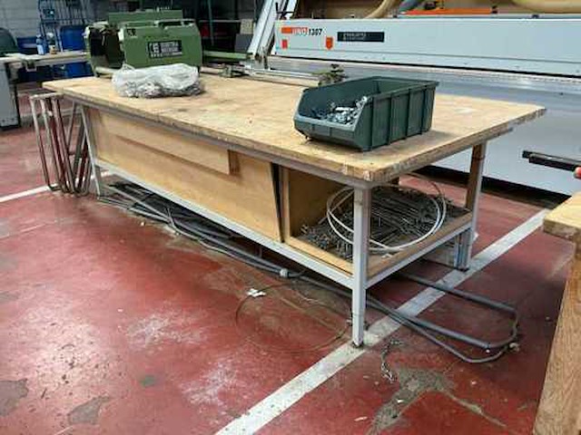 Stevige werkbank - verstelbare poten - afbeelding 3 van  4