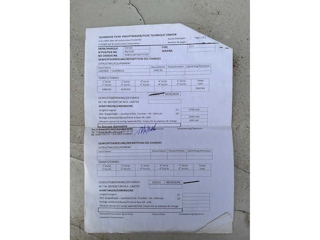 Steyr 15s18 vrachtwagen - afbeelding 16 van  24