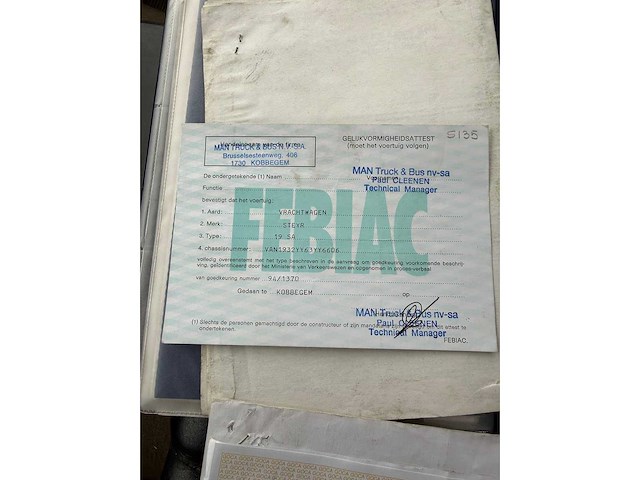 Steyr tankwagen - 1996 - brandweerwagen - afbeelding 34 van  38