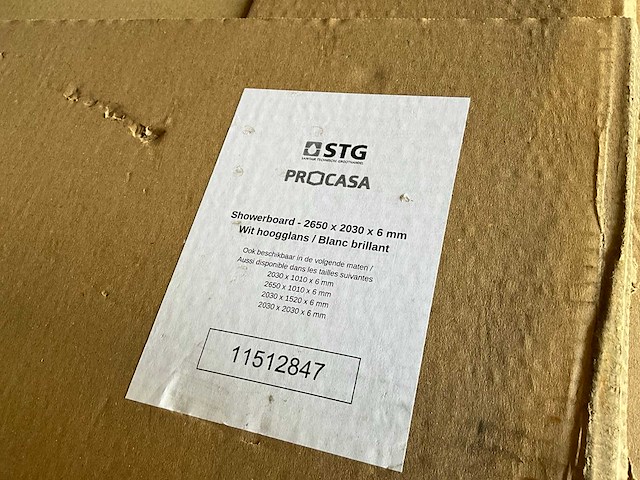 Stg showerboard (4x) - afbeelding 5 van  9
