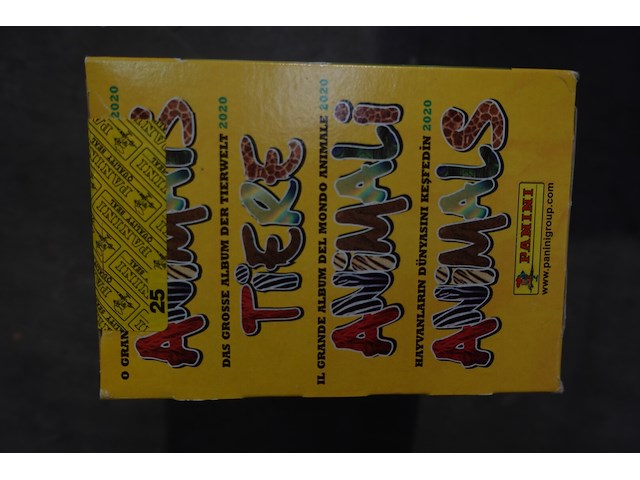 Stickeralbum dieren panini - afbeelding 2 van  3