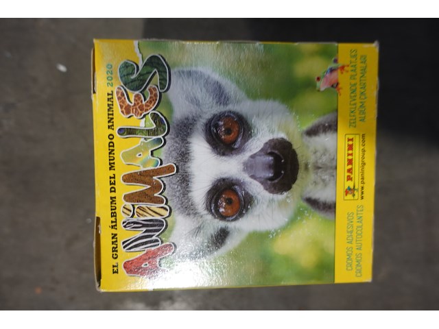 Stickeralbum dieren panini - afbeelding 1 van  3