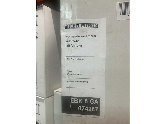 Stiebel eltron ebk 5 ga boiler - afbeelding 2 van  2