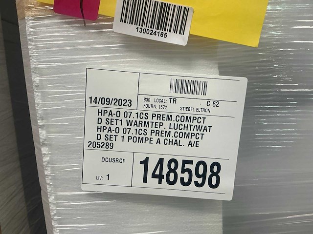 Stiebel eltron hpa-o 13 07.01cs premium compact d set 1 warmtepomp lucht water - afbeelding 4 van  5