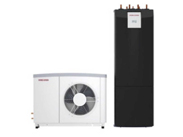 Stiebel eltron hpa-o 6 cs plus compact d set warmtepomp lucht water met externe boiler - afbeelding 1 van  6