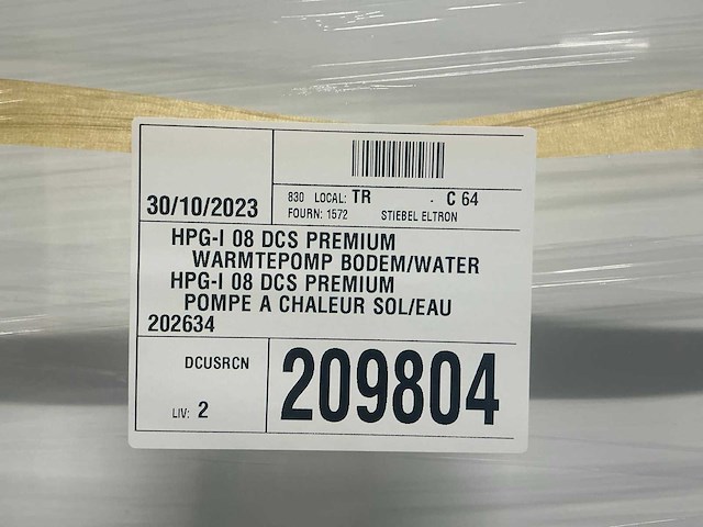 Stiebel eltron hpg-i 08 dcs premium warmtepomp bodem water - afbeelding 2 van  2