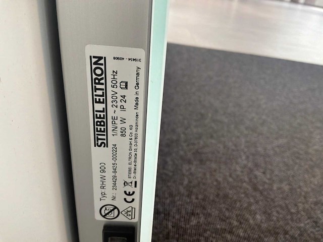 Stiebel eltron rhw900 elektrische verwarming - afbeelding 3 van  3