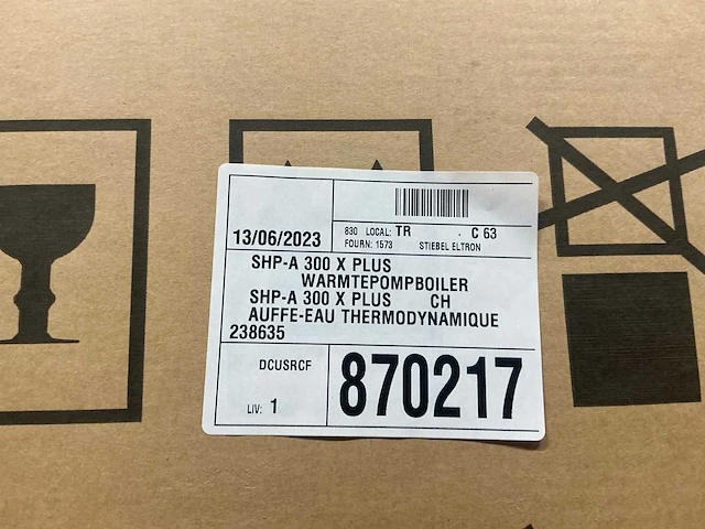 Stiebel eltron shp-a 300 x plus warmtepompboiler - afbeelding 4 van  4