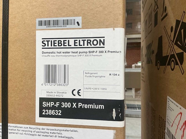 Stiebel eltron shp-f 300 x premium warmtepompboiler - afbeelding 3 van  3