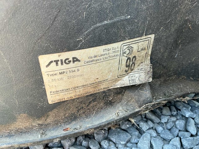 Stiga/makita/lazer mp 2 445s/ lot grasmaaiers - afbeelding 5 van  10