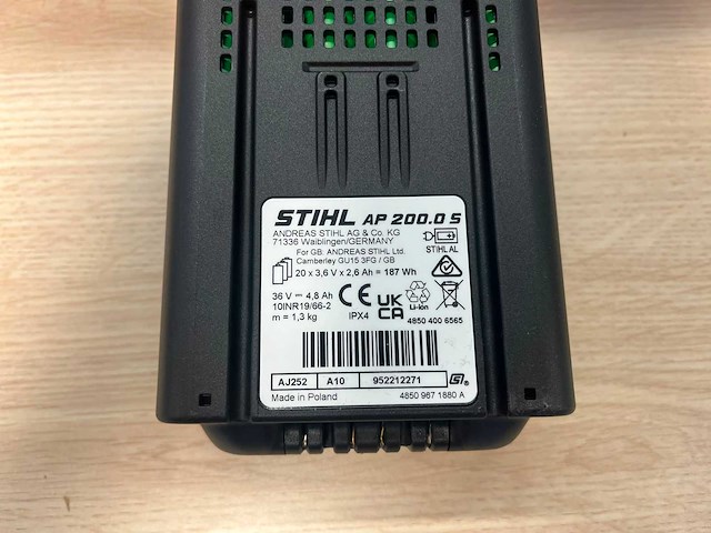 Stihl - ap 200 s - accu (5x) - afbeelding 4 van  6