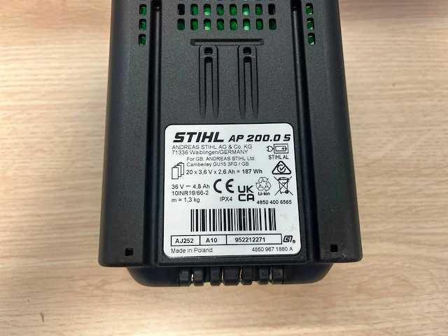 Stihl - ap 200 s - accu (5x) - afbeelding 3 van  6