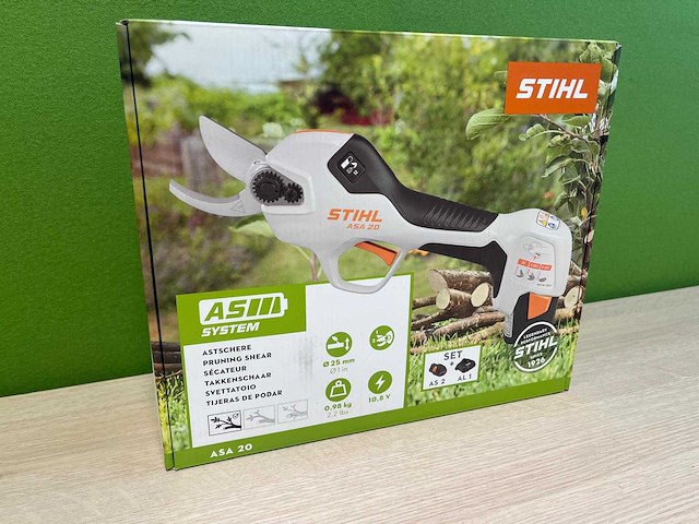 Stihl - asa20 - snoeischaar met accu en lader - afbeelding 3 van  9