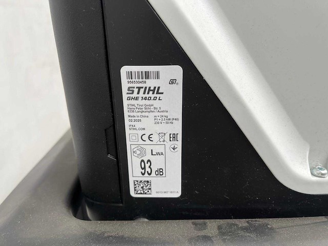 Stihl - ghe140l - houthakselaar - afbeelding 7 van  9