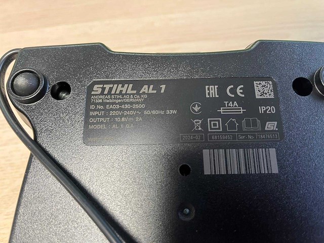 Stihl - koa20 - accu compressor body met accu en lader - afbeelding 3 van  12