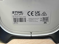 Stihl - koa20 - accu compressor body met accu en lader - afbeelding 8 van  12