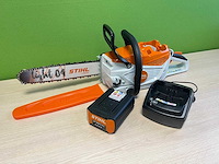 Stihl - msa300c - kettingzaag met ap300s accu en al101 acculader