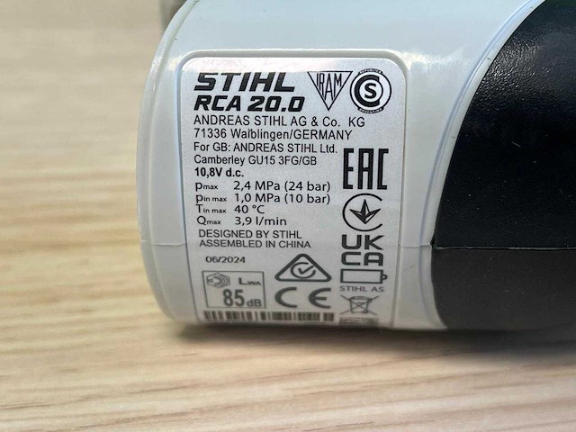 Stihl - rca20 - hogedrukreiniger - afbeelding 7 van  12