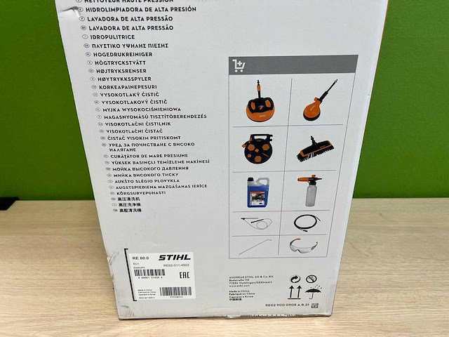 Stihl - re 80 - elektrische hogedrukreiniger - afbeelding 10 van  18