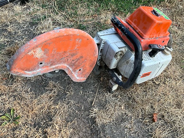Stihl - ts 760 av - doorslijper - afbeelding 2 van  2
