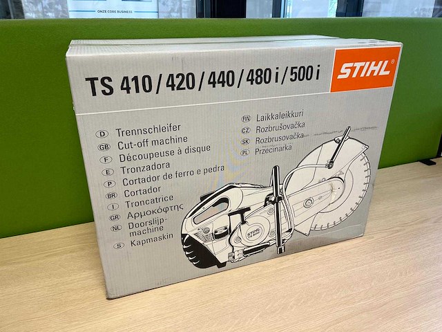 Stihl - ts420 - betonzaag 350mm - afbeelding 11 van  11