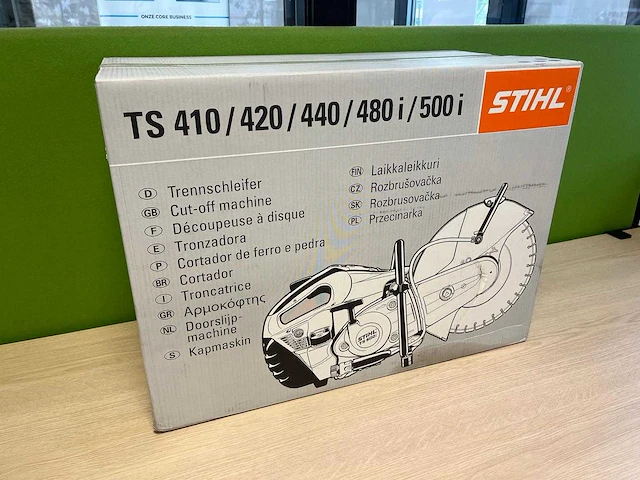 Stihl - ts420 - betonzaag 350mm - afbeelding 11 van  11