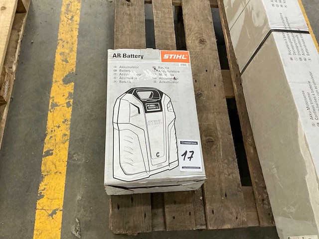 Stihl ar3000l ruggedragen accu - afbeelding 2 van  3