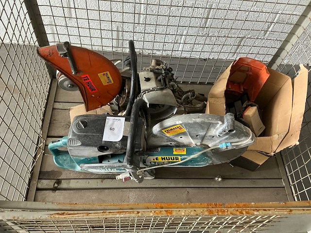 Stihl en makita doorslijper (2x) - afbeelding 1 van  9