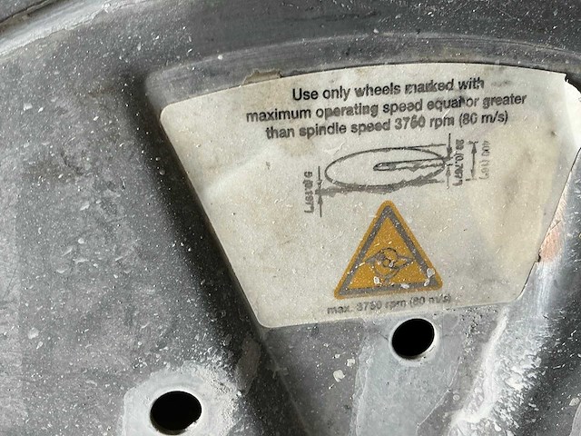 Stihl en makita doorslijper (2x) - afbeelding 4 van  9