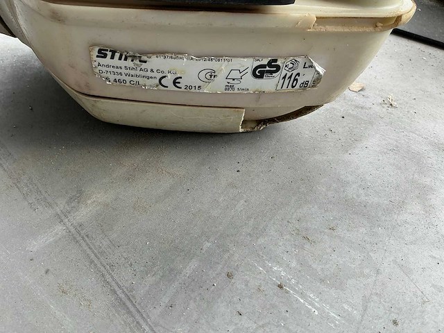 Stihl fs460 en fs360 bosmaaier (2x) - afbeelding 5 van  10