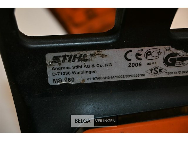 Stihl kettingzaag - afbeelding 6 van  6