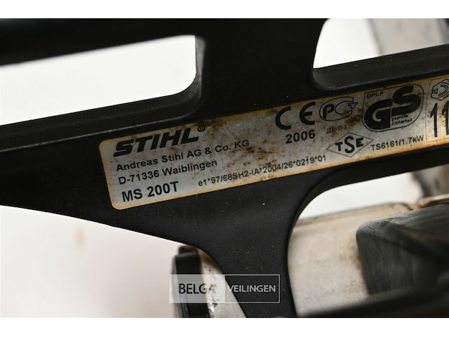 Stihl kettingzaag - afbeelding 6 van  6