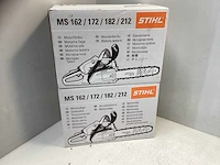 Stihl ms 162, ms 172, ms 182 en ms 212 benzinekettingzaag - afbeelding 2 van  2
